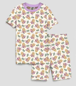 Park Fun Tangled Princess - Bamboo Short Sleeve Short Lounge