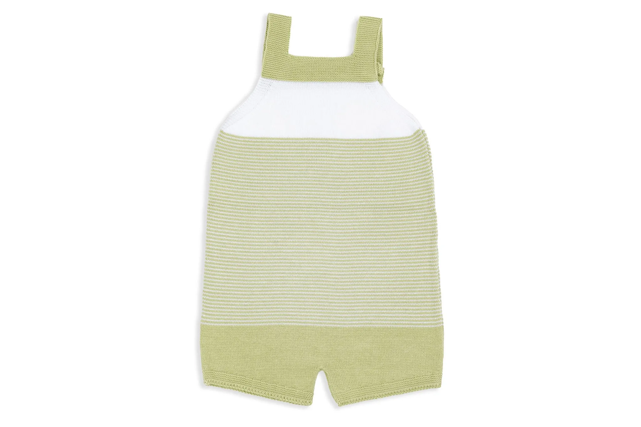 Pistachio Knit Shortie Romper