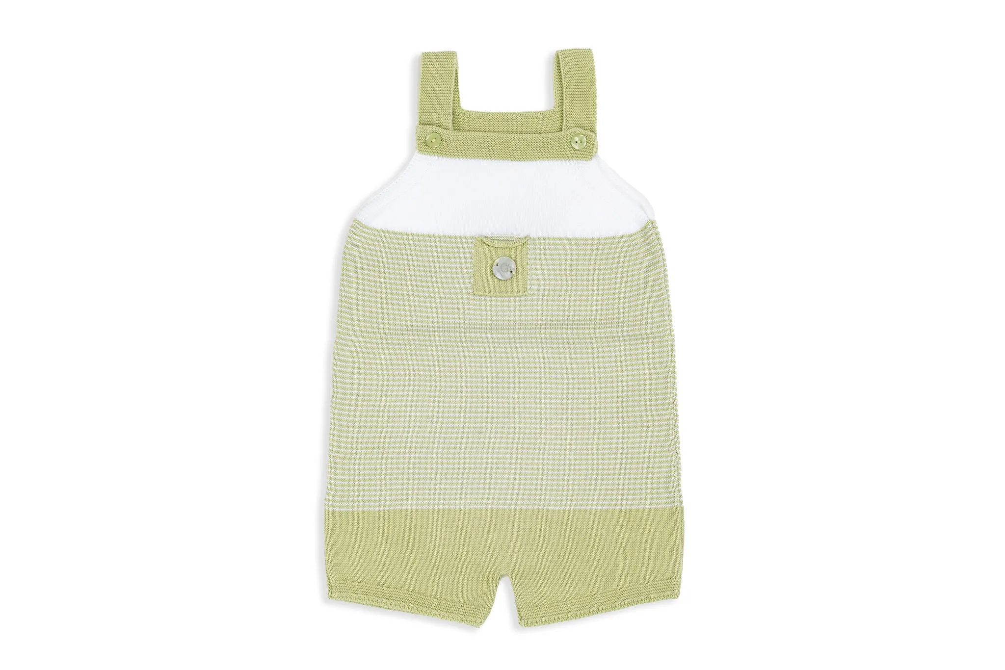 Pistachio Knit Shortie Romper