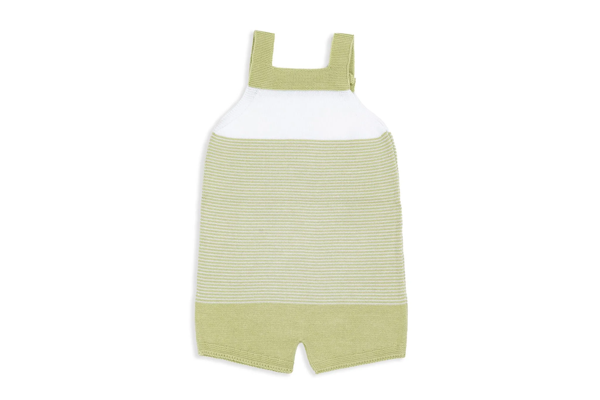 Pistachio Knit Shortie Romper