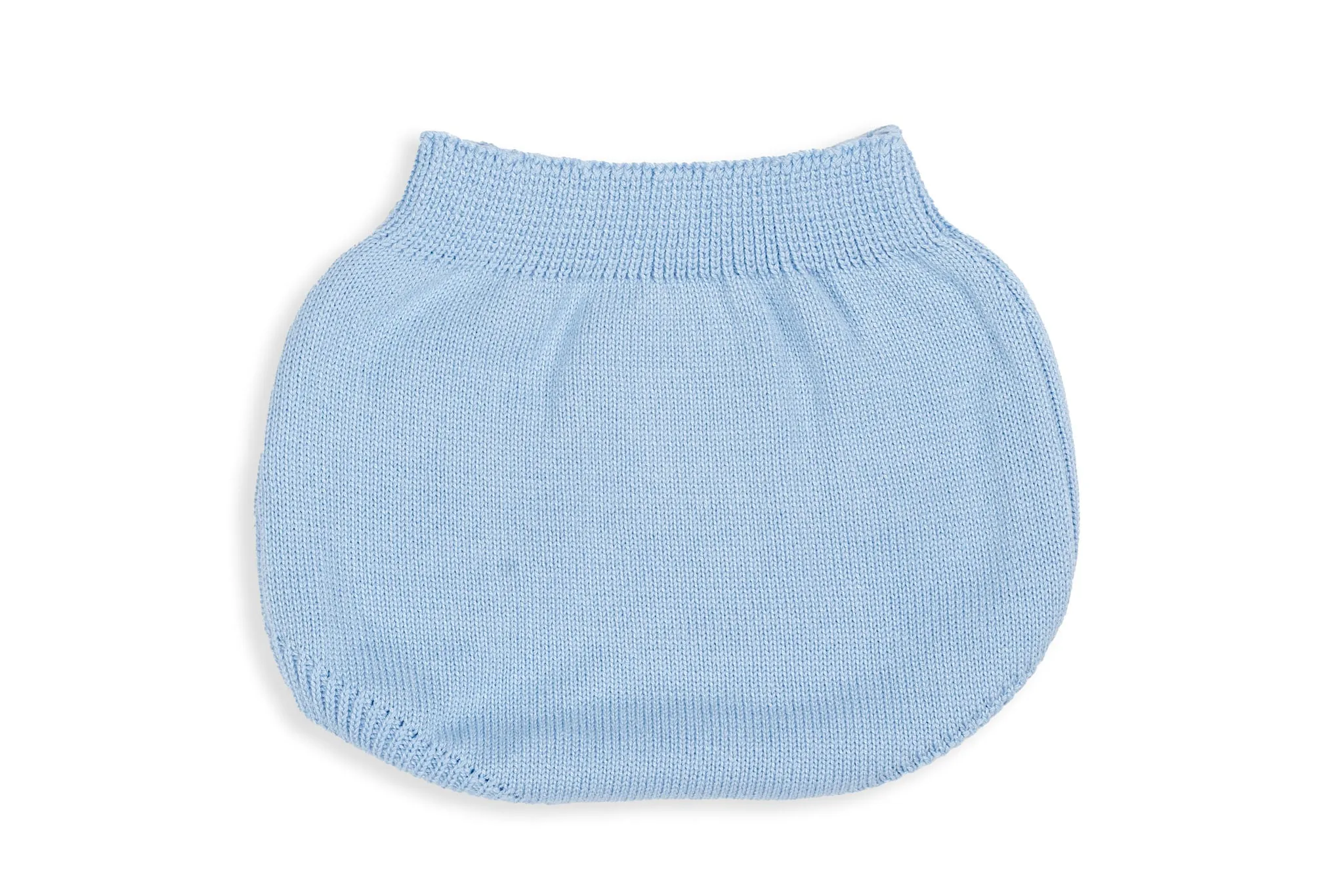 Powder Blue Two-piece Knit Unisex Set