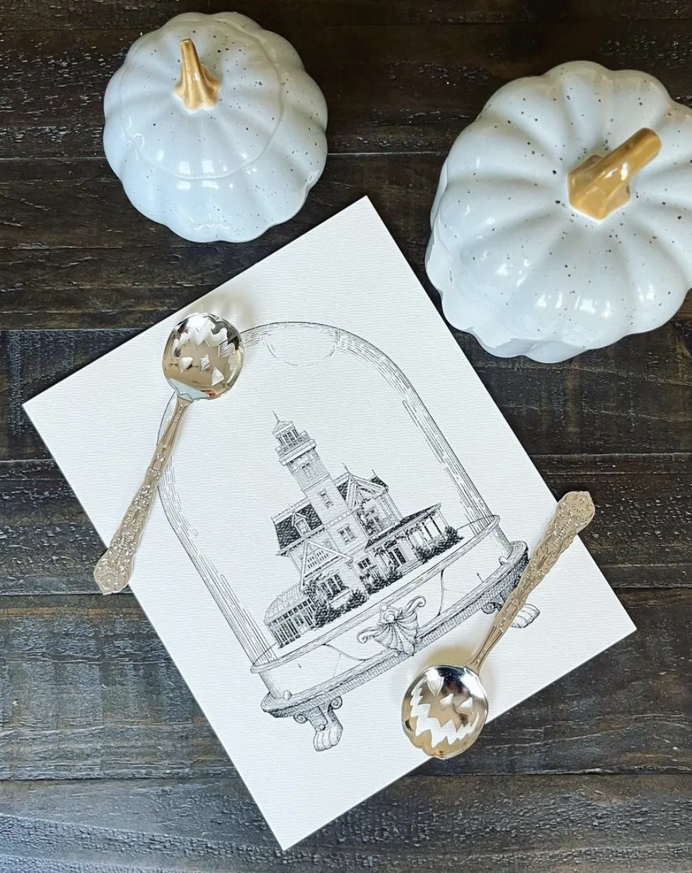 Practical Magic House: Houses of Horror | Art Print