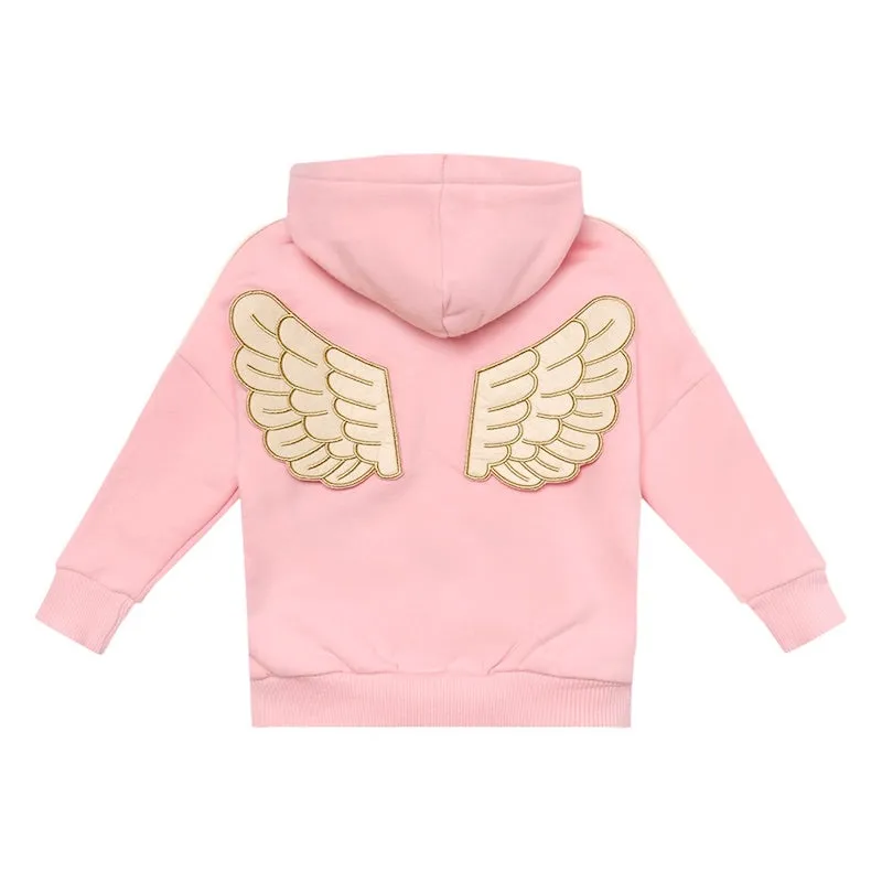 Rock Your Kid Pink Fairy Wing Hoodie