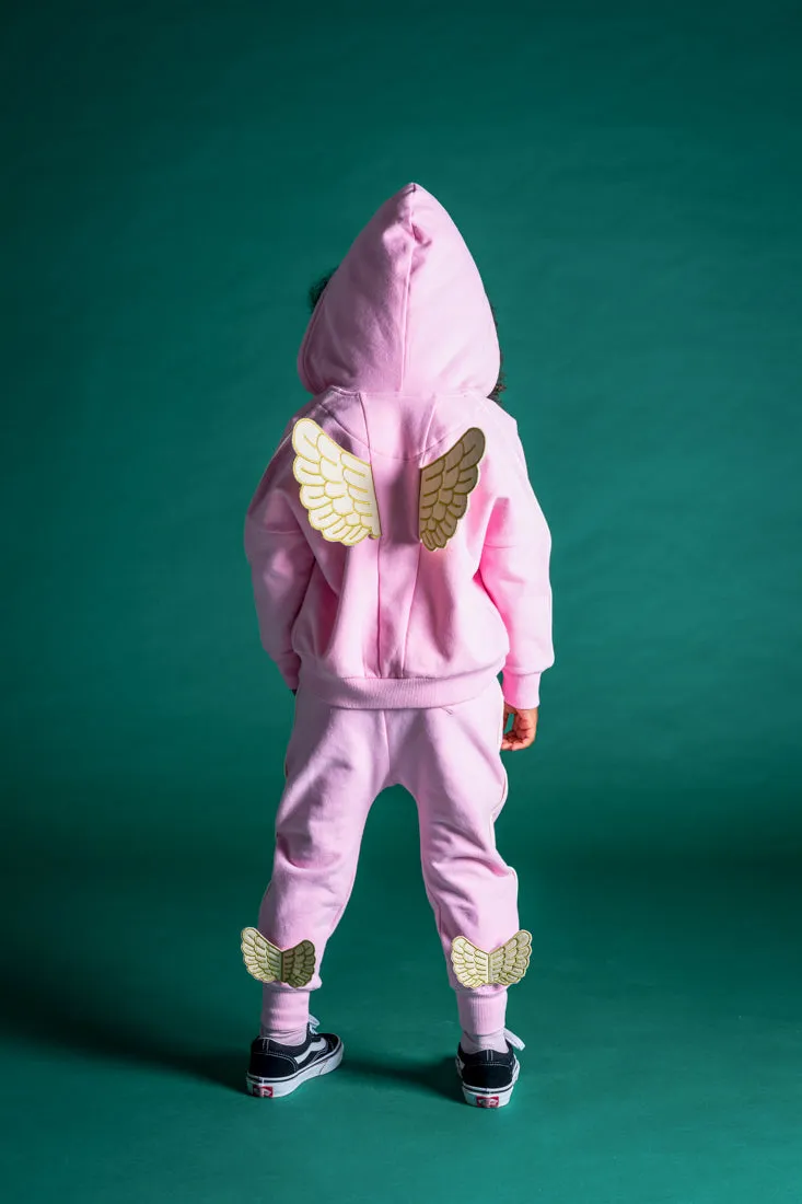 Rock Your Kid Pink Fairy Wing Hoodie