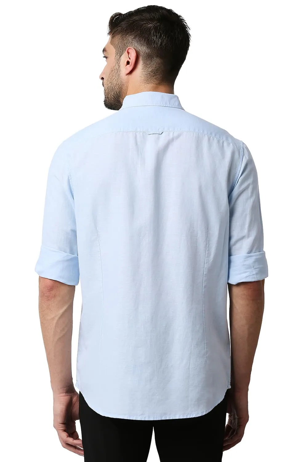 Slim Fit Cotton Hemp Shirt