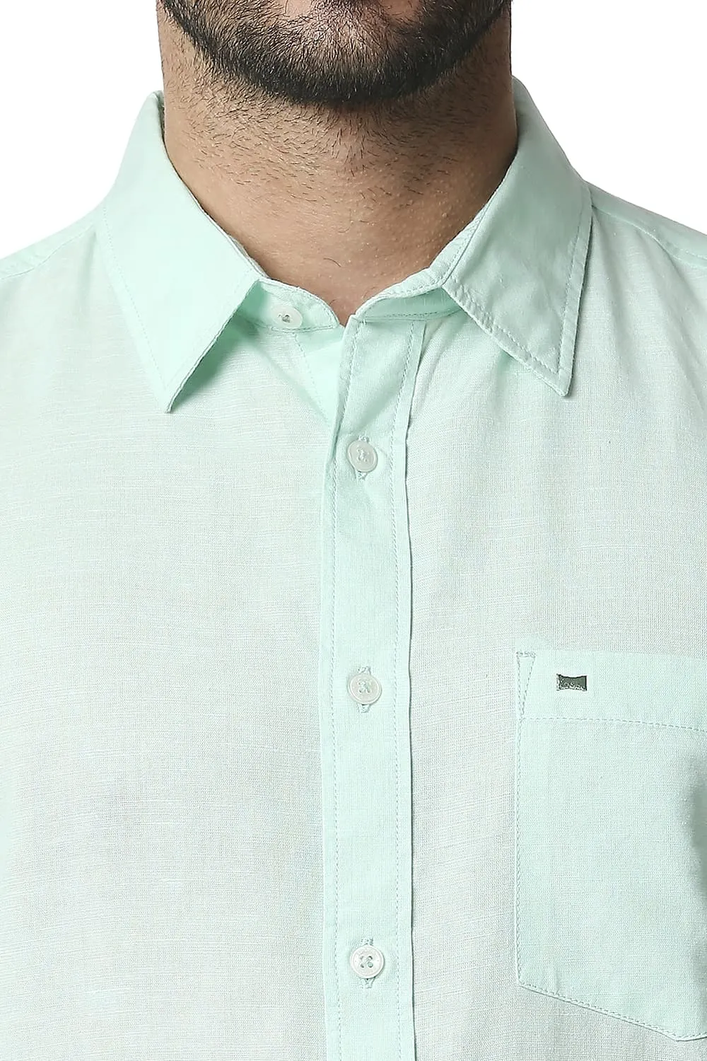 Slim Fit Cotton Hemp Shirt