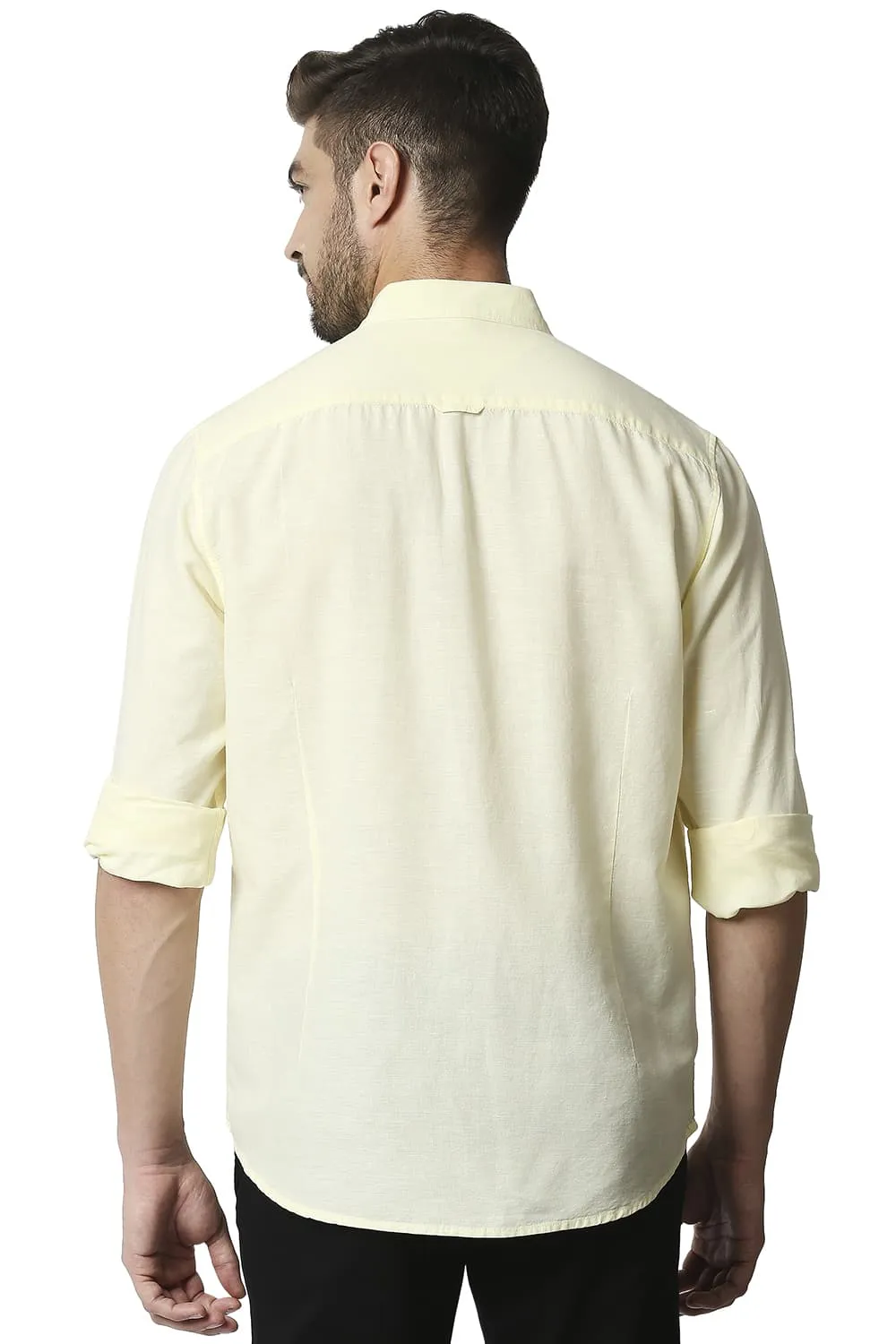 Slim Fit Cotton Hemp Shirt