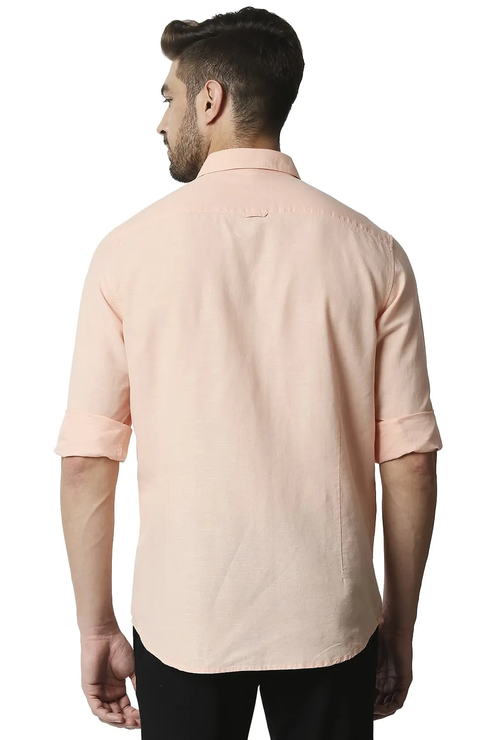 Slim Fit Cotton Hemp Shirt
