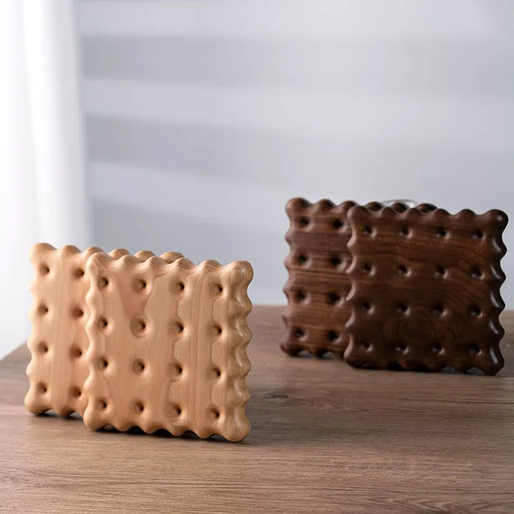 Solid Wood Biscuit Trivet