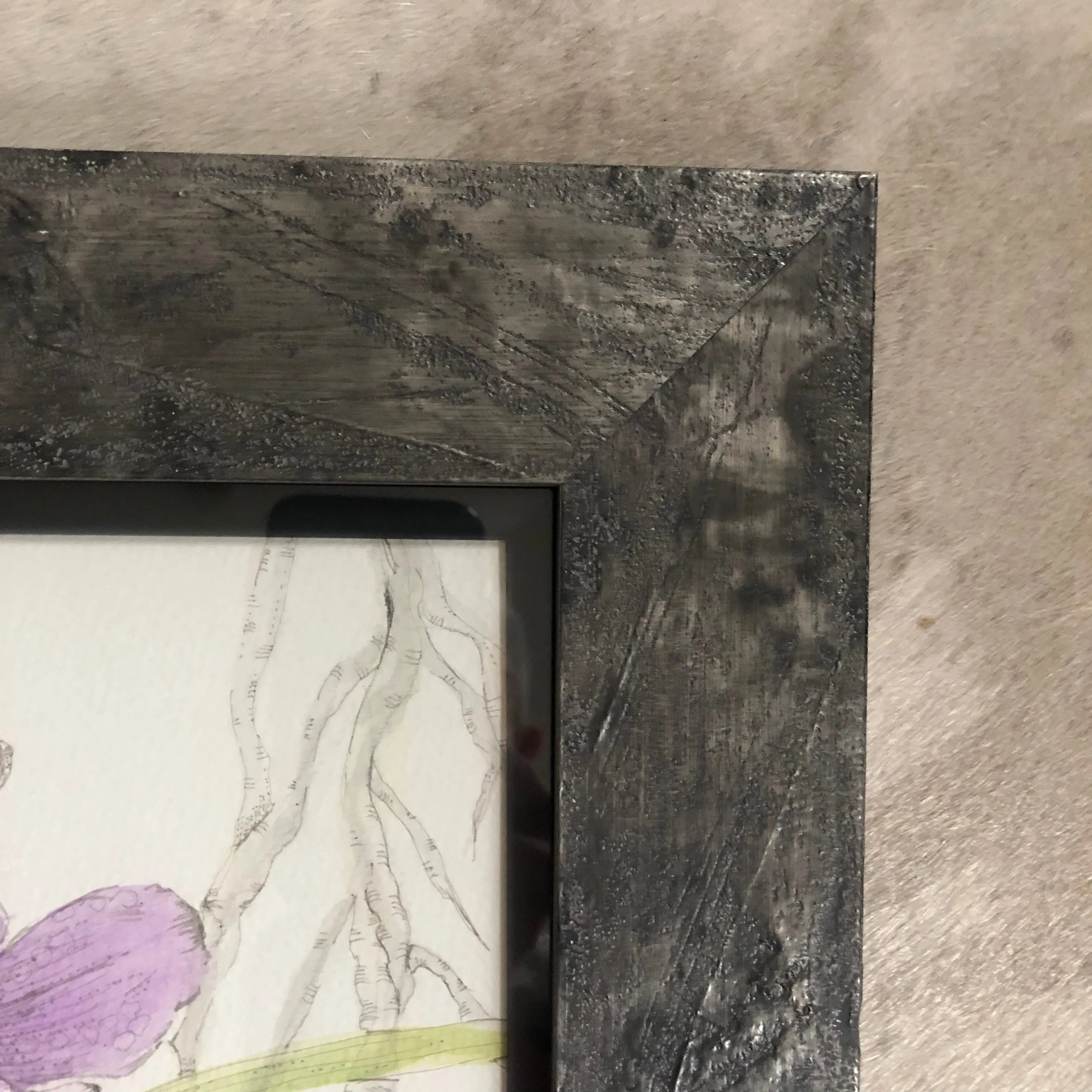 Vanda Orchids Ink Painting