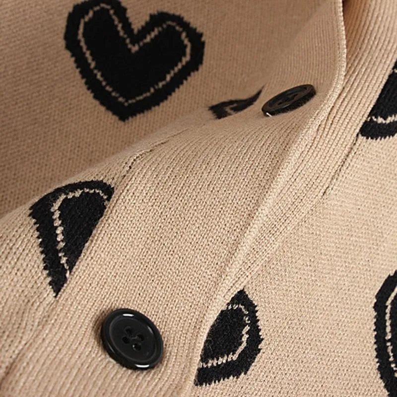 Warm and Comfy Be My Valentine Cardigan Top