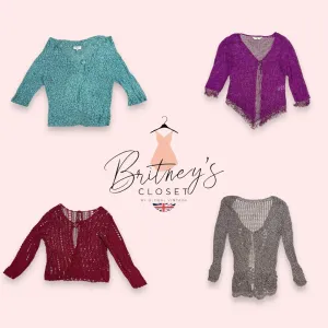 Y2K Boho Crochet Kniwear Mix - 13 Pieces ( BC-10-19 )